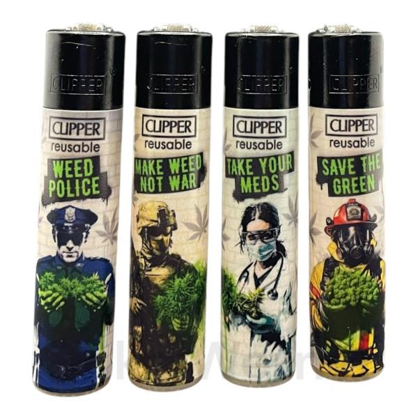420 Street Art FFX Clipper Feuerzeuge 